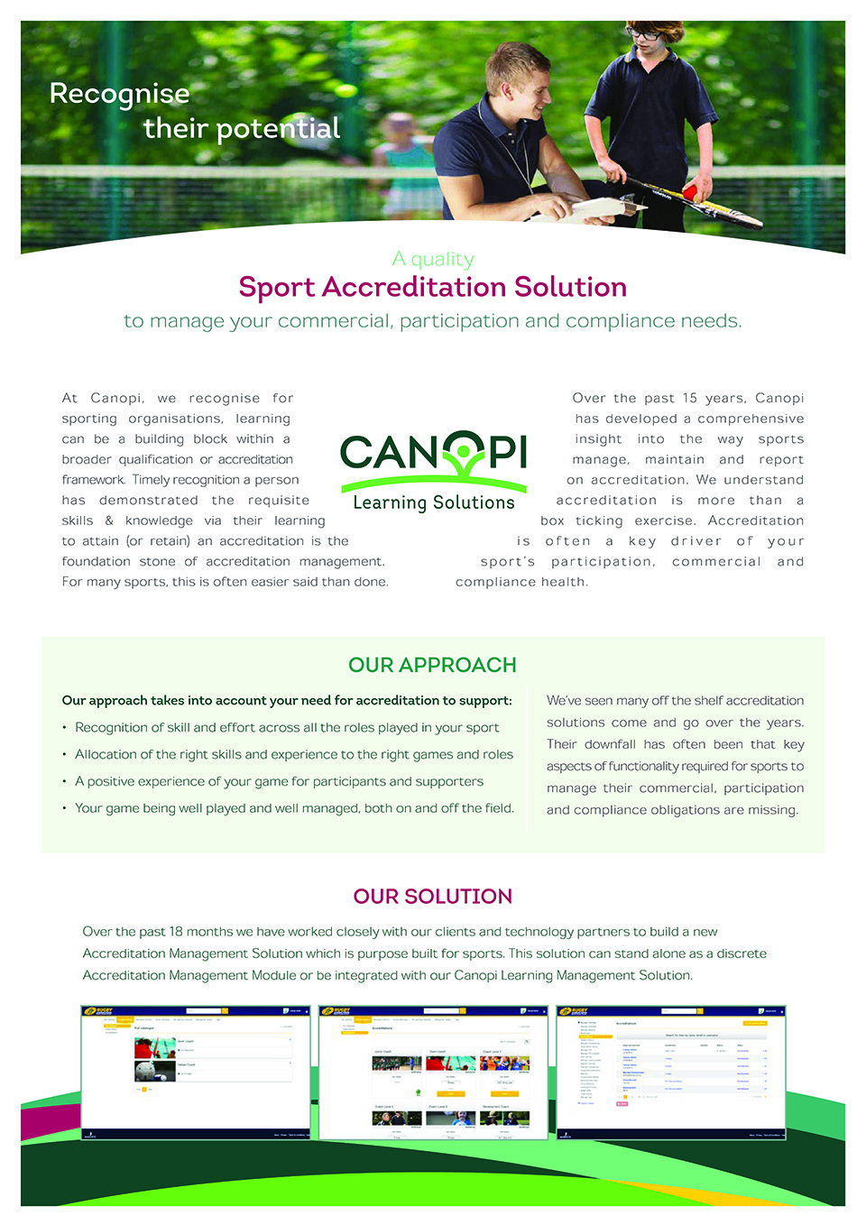 Canopi Accreditation